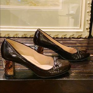 Anyi Lu Dark Brown Heels